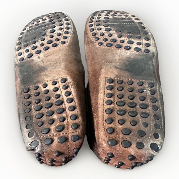 TOD\'S BROWN SUEDE DRIVER PENNY LOAFER MEN\'S SIZE 8 main image 11